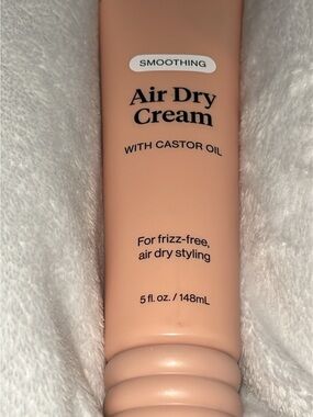 Kitsch Peach Air Dry Cream Smoothing with Castor Oil